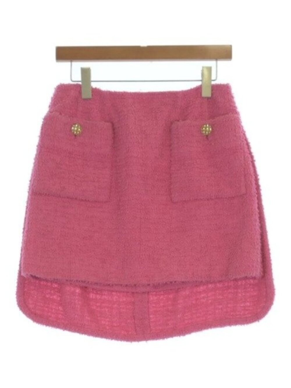 Chanel Mini Skirt Pink